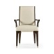 Black Eucalyptus Dining Arm Chair