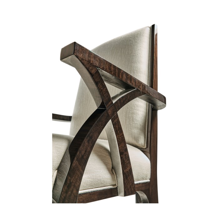 Black Eucalyptus Dining Arm Chair