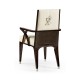 Black Eucalyptus Dining Arm Chair