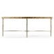 Fulgurite Golden Amber Cocktail Table