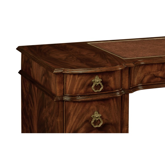 Federal Style Mahogany Kneehole Desk