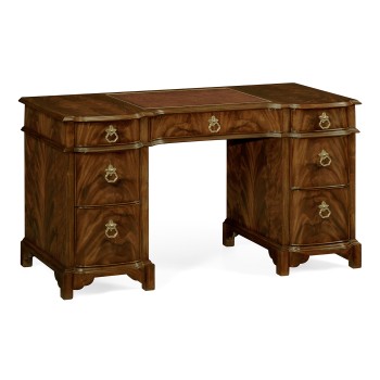 Federal Style Mahogany Kneehole Desk