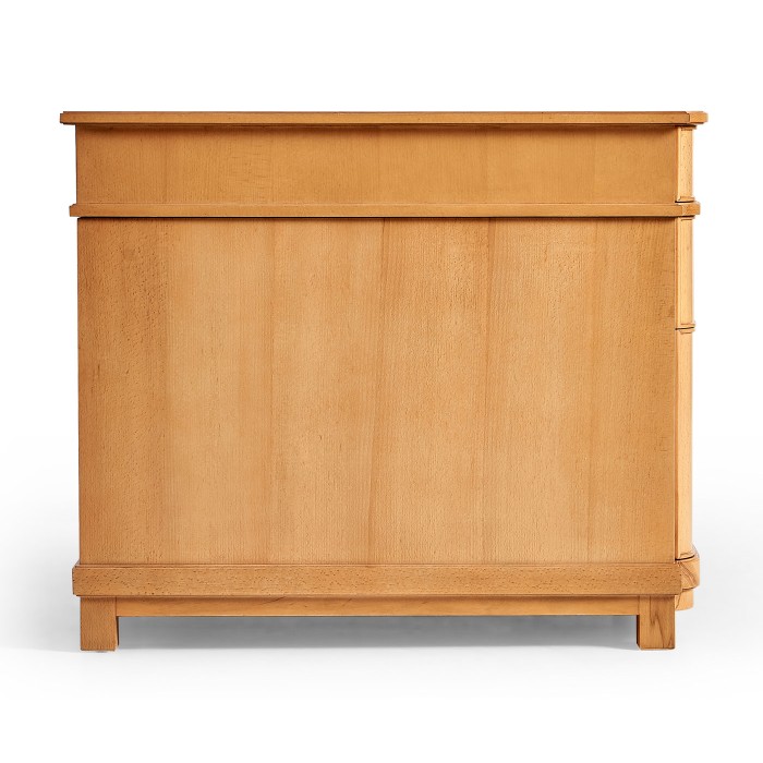 Federal style mahogany kneehole desk