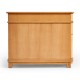 Federal style mahogany kneehole desk