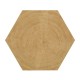 Architectural Hexagonal Oyster Lamp Table