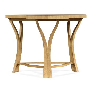 Architectural Coffee Table with Tripal Hexagonal Oysters