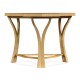Architectural Coffee Table with Tripal Hexagonal Oysters
