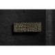 Black Leather Inlaid Chest of Drawers