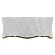 Black Laquered Console Table with White Marble Top