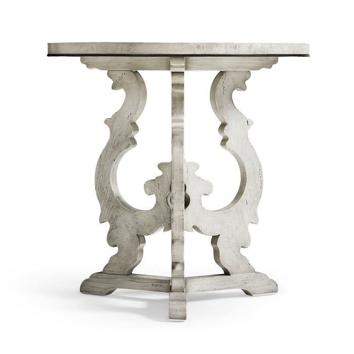 Grey Mahogany End Table