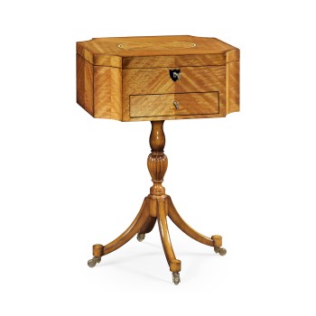 Satinwood ladies work table