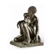 Antique Dark Bronze Greek Statue