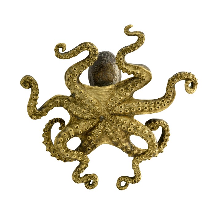 Antique Dark Bronze Octopus