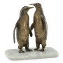 Anitque Dark Bronze Penguins
