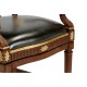 Buckingham Lyre Back Arm Counter Stool