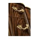 9 Drawer Triple Dresser Brown Mahogany