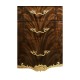 9 Drawer Triple Dresser Brown Mahogany