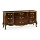 9 Drawer Triple Dresser Brown Mahogany
