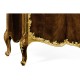 Mahogany & Gilded Carved Armoire