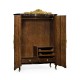 Mahogany & Gilded Carved Armoire