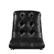 Contemporary Crotch Walnut Bar Stool
