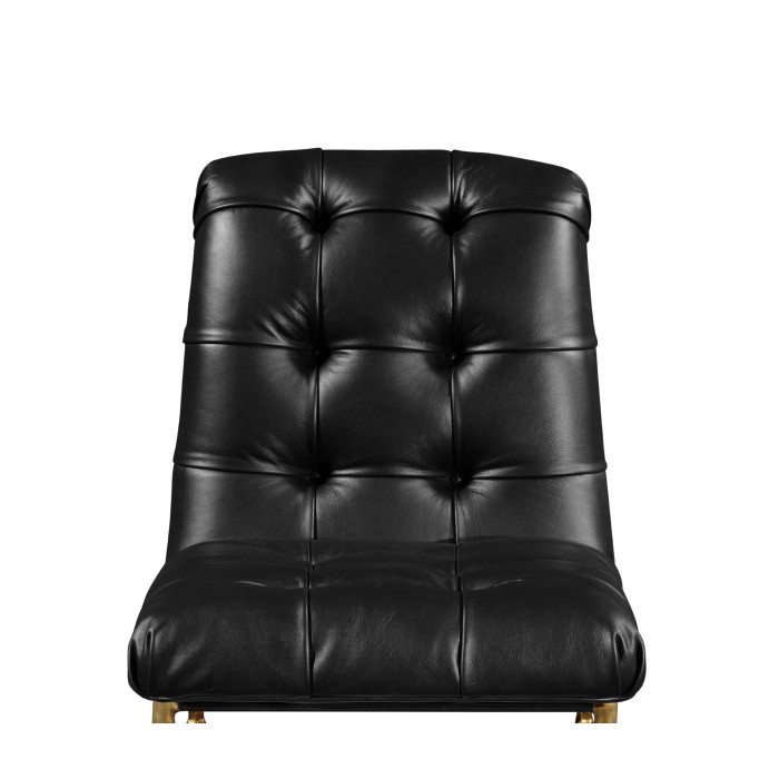 Contemporary Crotch Walnut Counter Stool