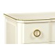 Ivory & Brass Chest of Three Drawers