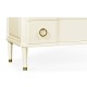 Ivory & Brass Chest of Three Drawers