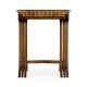 3 Nesting Tables with Faux Bone Inlay