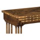 3 Nesting Tables with Faux Bone Inlay