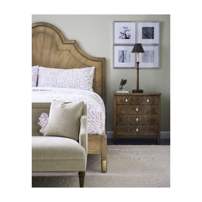 Brompton Small Brown Mahogany Chest of Drawers