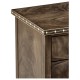Small Bleached Mahogany Chest of Drawers with Bone Inlay