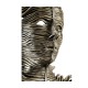 Antique Dark Bronze Mask Sculpture
