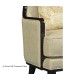 Biedermeier Greek Revival Formal Black Occasional Chair