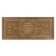 Long Rectangular Tobacco Walnut & Marquetry Coffee Table