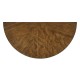 Small Demilune Daniella & Burl Walnut Console Table