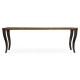 Large Square Curved Daniella & Burl Walnut Coffee Table