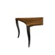 Large Square Curved Daniella & Burl Walnut Coffee Table