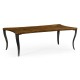 Large Square Curved Daniella & Burl Walnut Coffee Table