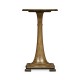 Small Round English Brown Oak Wine Table