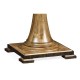 Small Round English Brown Oak Wine Table