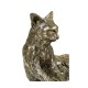 Antique Dark Bronze Cat