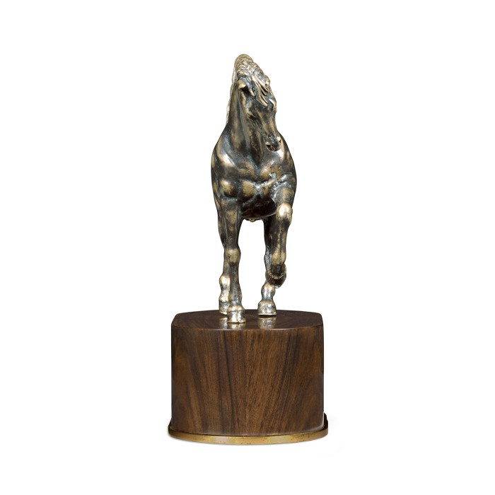 Antique Dark Bronze Horse
