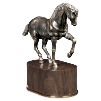 Antique Dark Bronze Horse