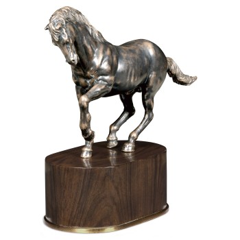 Antique Dark Bronze Horse