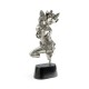 Antique Stainless Steel Dancing Celestial Deity