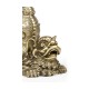 Antique Brass Foo Dog Bookends