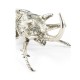 White Brass Five-Horned Rhinoceros Beetle