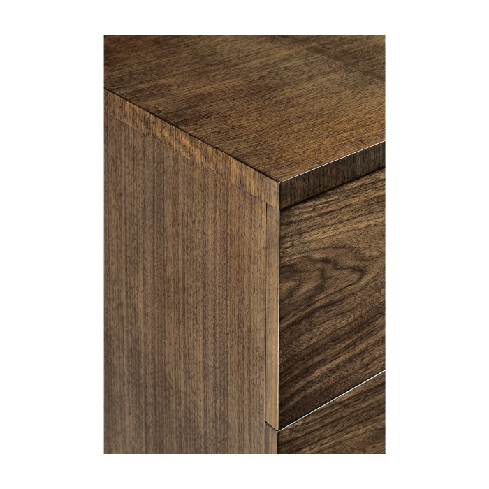 Berkley Walnut Dresser with Six Drawers