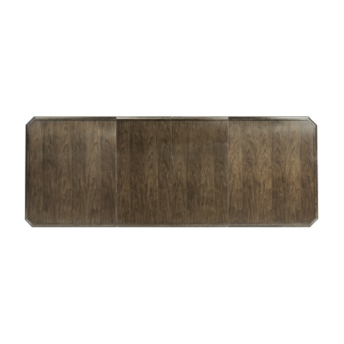 Berkley Walnut & Antique Mirror Dining Table 72